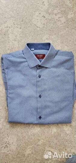 Рубашка школьная 37- 38 170-176 рост