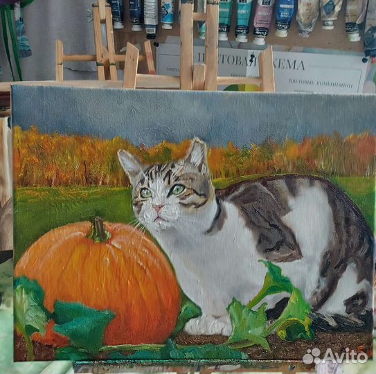 Картина маслом на холсте