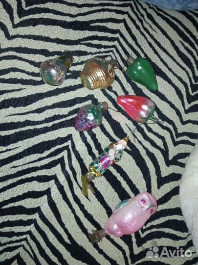 Старые елочные игрушки