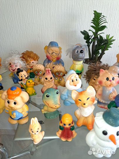 Резиновые игрушки СССР