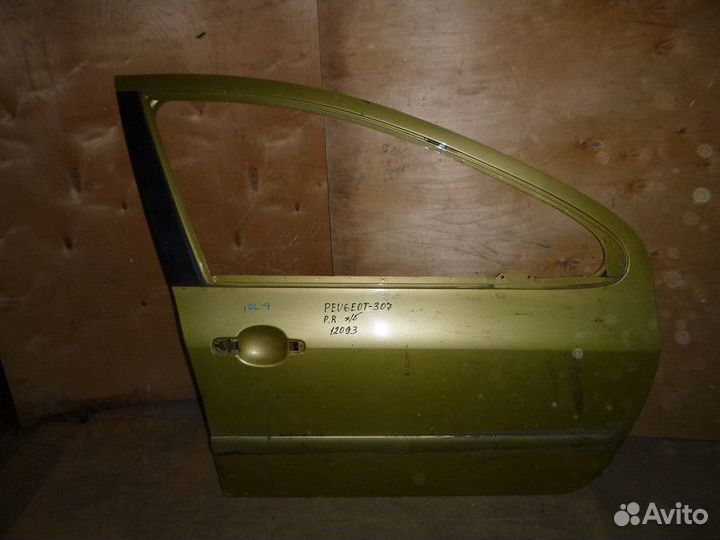 Дверь передняя правая peugeot 307 2001-2007