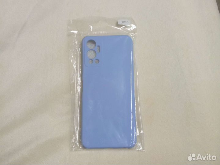 Чехол на Infinix Hot12 лавандовый