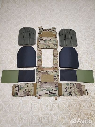 Бронежилет в сборе (плиты бр5,бока), мультикам