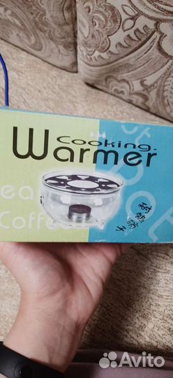 Набор чайник и подогреватель