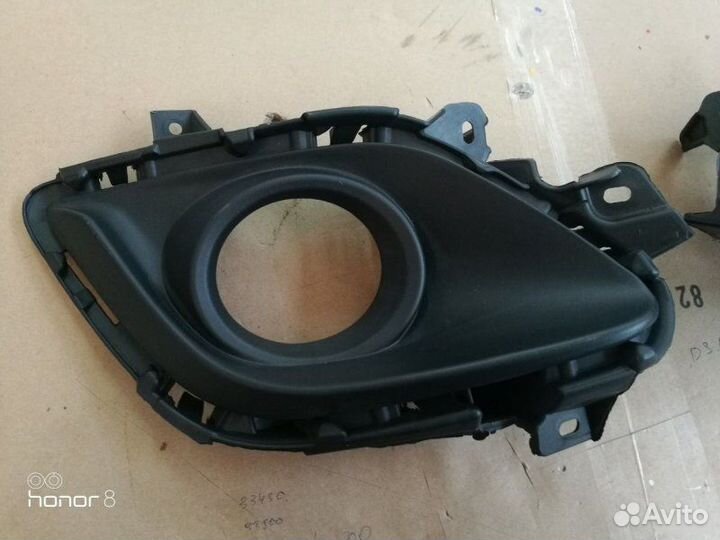 Накладка туманки решетка птф Mazda 6 GJ