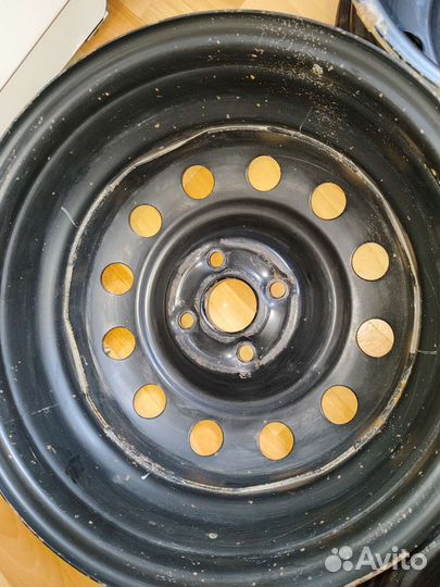 Штампованные диски r15 4х100