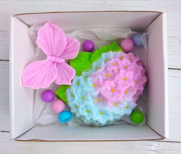 Массажное мыло с люфой