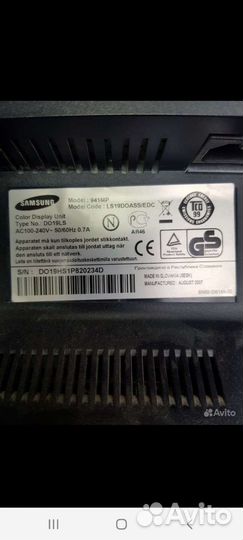 Монитор-телевизор Самсунг