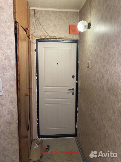 Дверь входная в квартиру с установкой