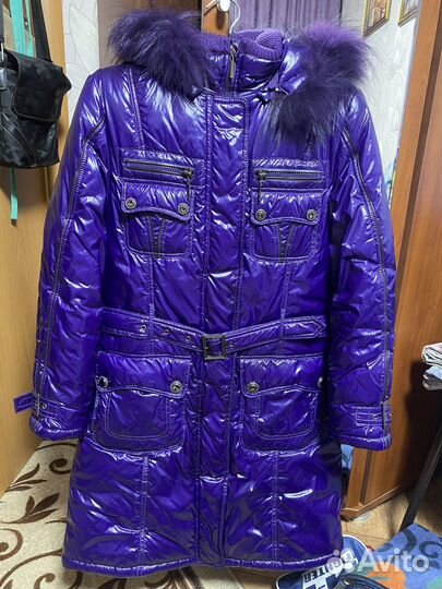 Зимний плащ детский