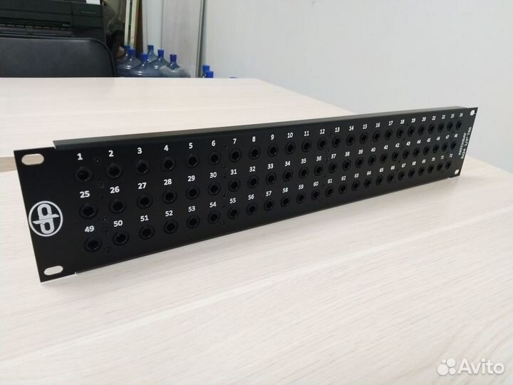 Аудио Патч-панель, Jack 6.3 (72 шт.)