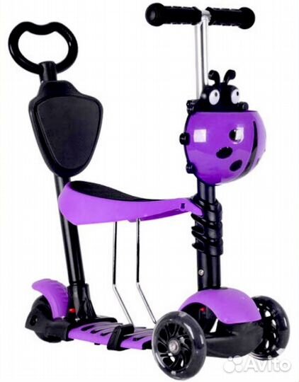 Самокат-беговел 5 в 1