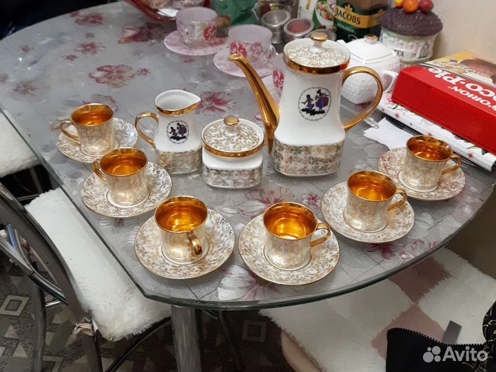 Кофейный сервиз винтаж СССР