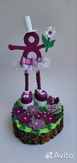 Поделка к 8 марта