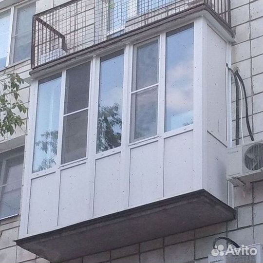 Балкон остекленный от производителя