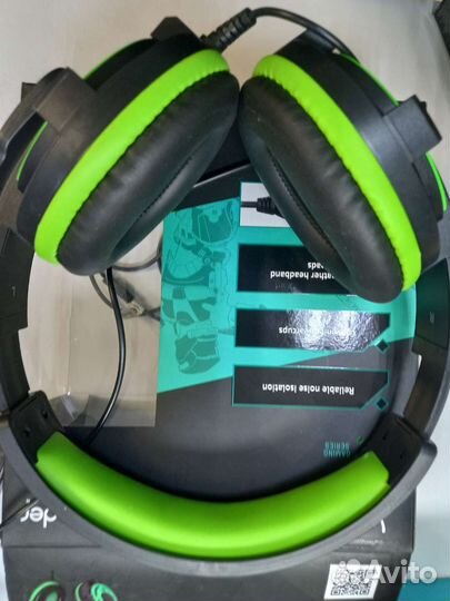 Игровые наушники с микрофоном