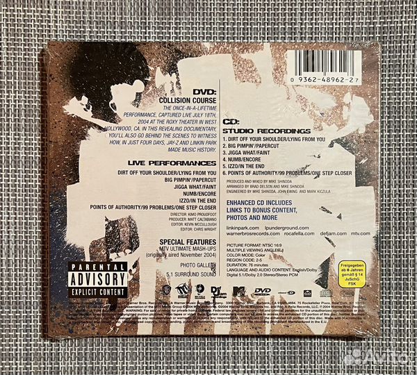 Jay-Z Linkin Park-Collision Course CD+DVD Digipack