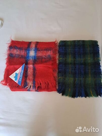 Мужской шарф мохеровый времён СССР
