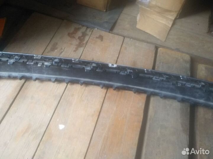 Бампер задний средняя часть Туарег FL 2014-2018