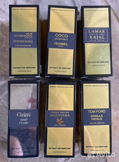 Демонстрационный тестер 62 ml