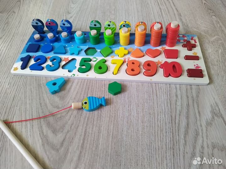 Деревянные развивающие игрушки