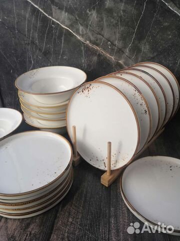 Набор столовой посуды, ресторанный фарфор