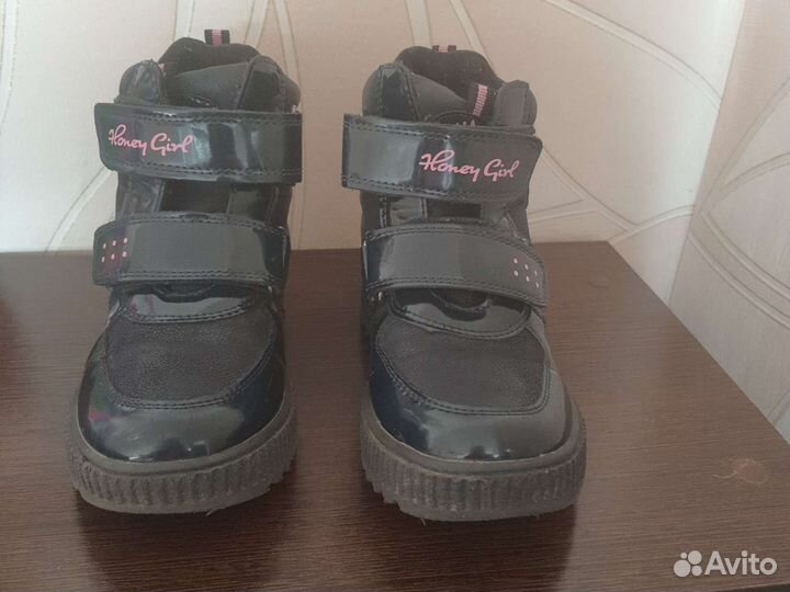 Ботинки для девочки на весну,26 размер