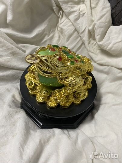 Денежная лягушка жаба (шкатулка )