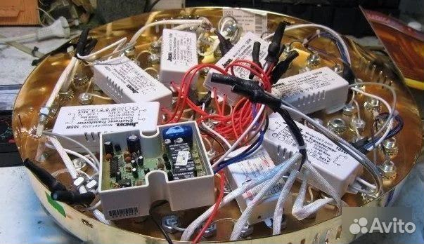 Ремонт люстр с пультом управления