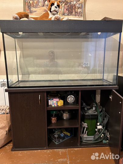 Аквариум с тумбой 300 литров