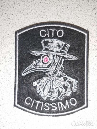 Шеврон Чумной доктор