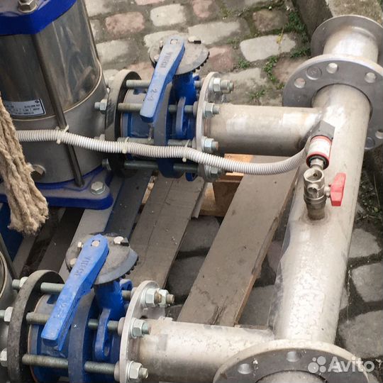 Стационарная водяная насосная станция