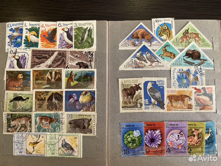 Почтовые марки альбом