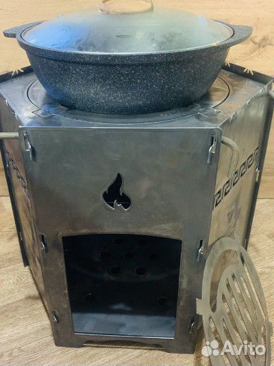 Печи для казана 4в1(разборные,разные)