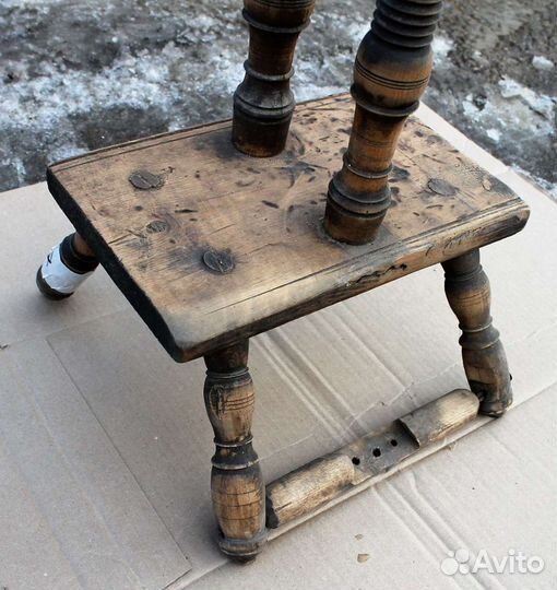 Старинная самопрялка, прялка 7