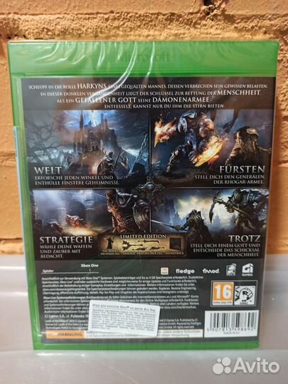 Xbox игра CI Games Lords of the Fallen. L
