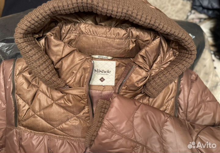 Пуховик зимний женский 54 56