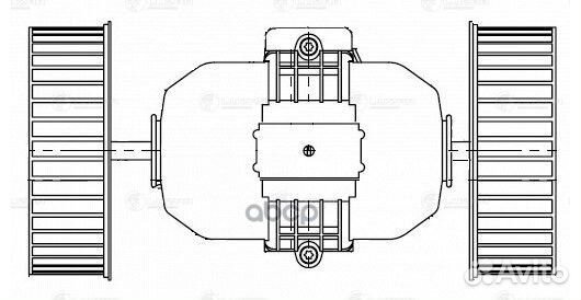 Вентилятор отопителя Mercedes-Benz S (W221) (05)