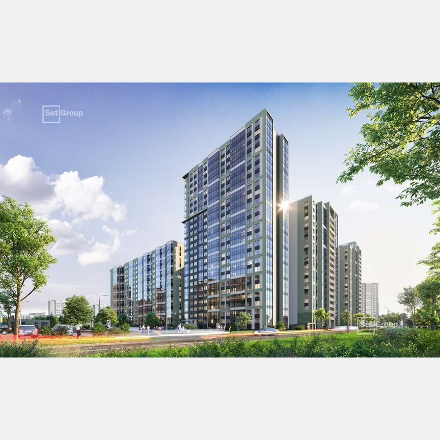 1-к. квартира, 32,5 м², 13/24 эт.