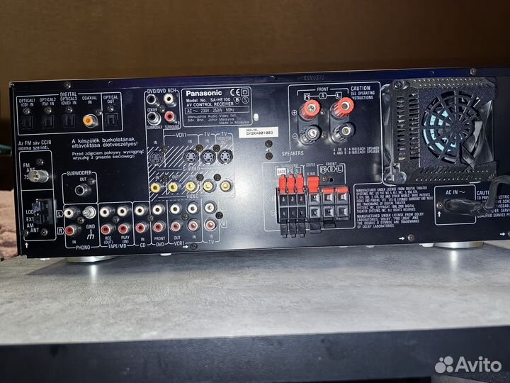 Av ресивер Panasonic SA-HE 100