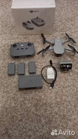 Квадрокоптер dji mini 2 fly more combo