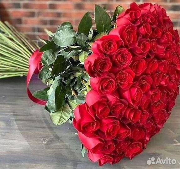 Высокие розы Букеты с доставкой