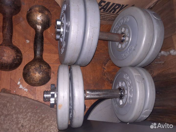 Гантели разборные