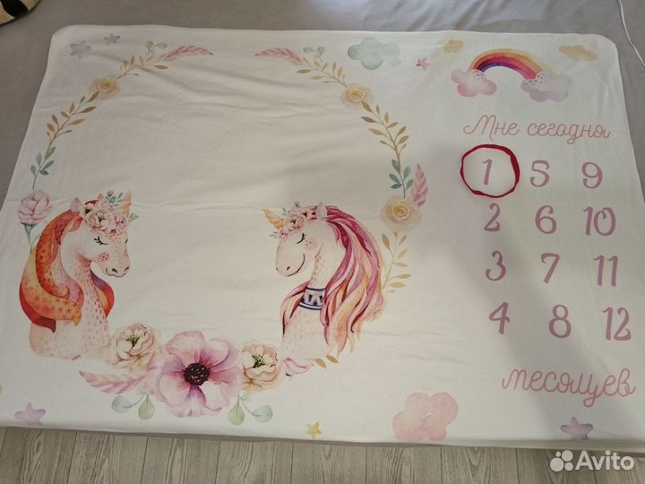 Плед для фотосессии фотоплед фотофон фотоодеяло