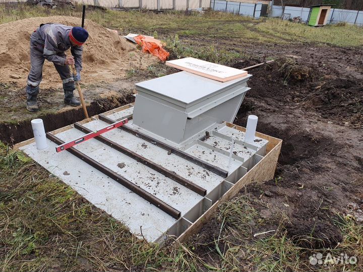 Септик Выгребные ямы Пластик Емкости