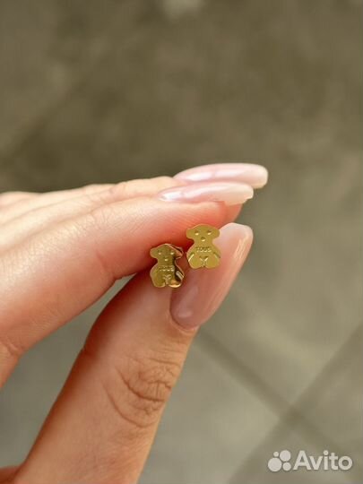 Серьги Tous мишки