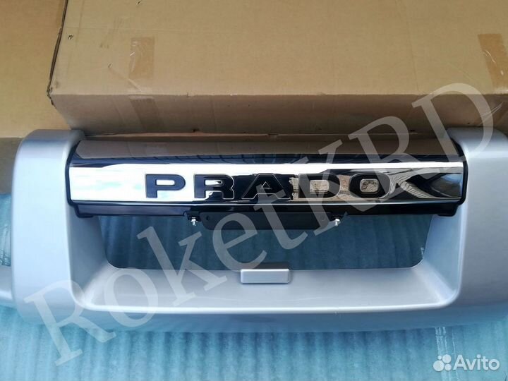 Кенгурятник Land Cruiser Prado 120 в Наличии Сереб