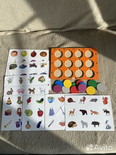 Развивающие игры от 1,5 года