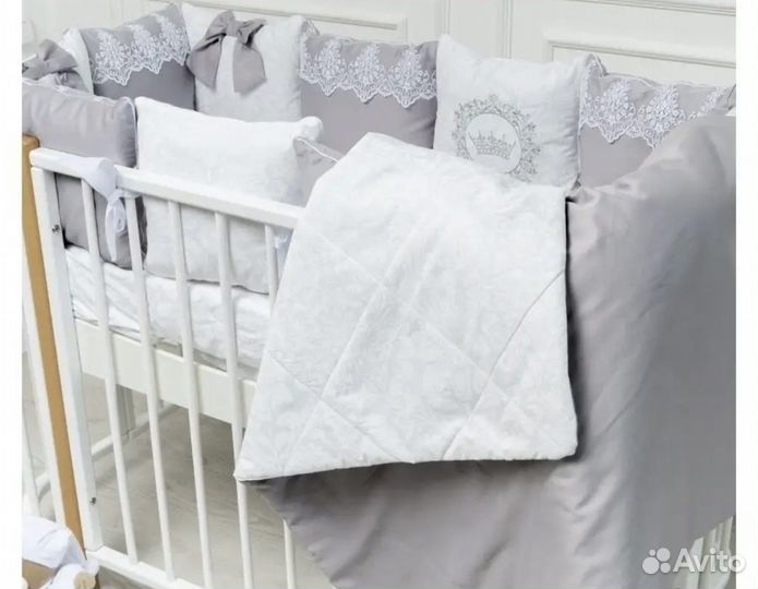 Бортики на кроватку