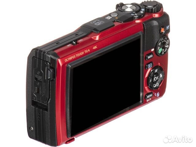 Фотоаппарат Olympus Tough TG-6 Red Новый
